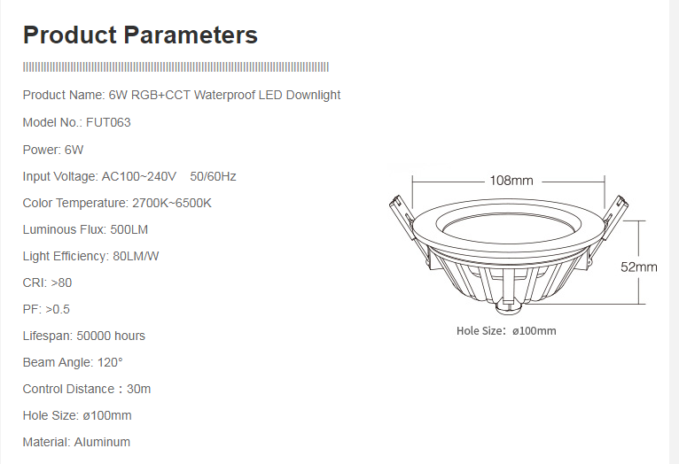 MiLight_LED_Downlight_FUT063_1