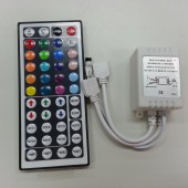 3Pcs 44 Keys IR Remote Control RGB LED Controller 12V 24V