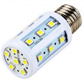 5Pcs 5050 Smd 5W 24 LEDs E27 Corn LED Lamp Energy Saving Bulb Lights