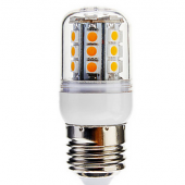 3Pcs Dimmable 4W 30LED 400LM SMD 5050 E27 LED Corn Light Bulb Lamp