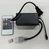 2Pcs IR Remote RGB Controller for AC 110V 220V RGB LED Strip Light