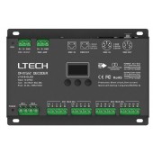 LTECH DMX512 3A 16CH CV Decoder LT-916-OLED DC12V～DC24V