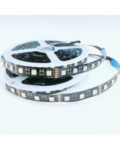 12 Volts 5050 Smd 4 in 1 Black Pcb Flexible RGBW LED Light Strip 60leds/M