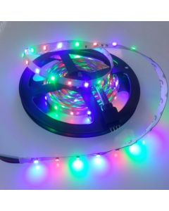 12V 3528 Flexible RGB LED Strip Light 5M 300 LEDs Non-Waterproof