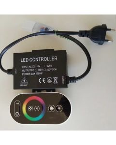 1500W 220V 110V RGB Full Touch LED Dimmer Controller with Remote
