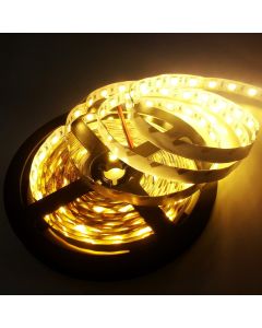 16.4Ft DC24V 5050 Warm White LED Flexible Light Strip 5M 300Leds