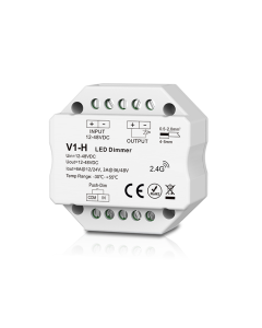 V1-H Skydance Led Controller 1CH*3A/6A 12-48VDC CV Dimming Push Dim