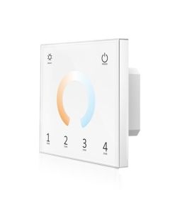T12 Skydance Led Controller 4 Zones 2.4G Color Temperature Touch Panel Remote AC 85-265V