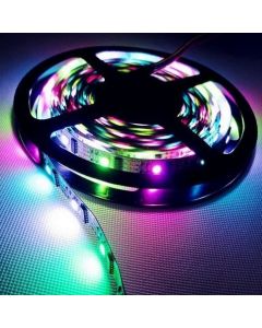 5 Meters 5V WS2801 IC RGB 5050 Intelligent LED Strip Light 160ICs