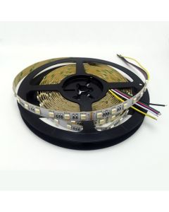 16.4 feet 300LEDs SMD 5050 RGB CCT LED Tape Light 5 in 1 Chip Strip