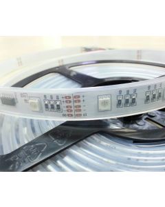 5m TM1809 Intelligent Digital Programmable RGB LED Strip 16.4ft IP67