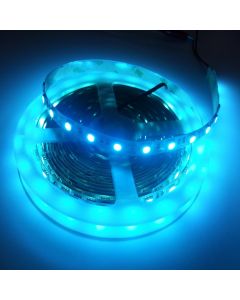16.4Ft 5050 SMD Ice Blue Flexible LED Strip Light 12V 300 LEDs