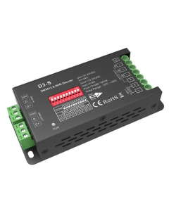 D3-S Skydance Led Controller 3CH*8A 12-24VDC CV DMX Decoder