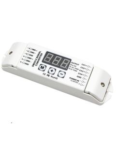 BC-834-PWM5V/BC-834-PWM10V Bincolor 3-Digital-Display 4CH DMX512 Control Led Controller