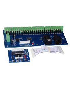 DMX-27CH-LED Digital Display Dimmer 1A*27CH Decoder 12v-24v Led Controller