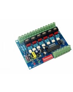 WS-DMX-HVDIM-6CH 6 Channels LED Dimmer High Voltage DMX512 Decoder