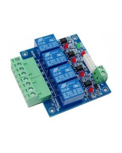WS-DMX-RELAY-4CH RJ45 10A*4ch Dmx512 Relays Decoder Led Controller