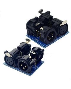 XLR5-XLR3 DMX512 Relays Connector