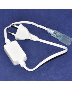 High Voltage 3528 Single Color LED Strip Adapter Power Supply Plug