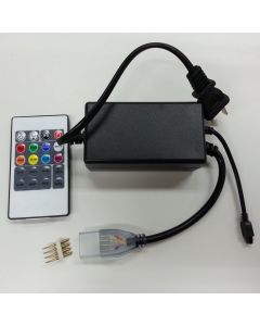 IR Remote RGB Controller for AC 110V 220V RGB LED Strip Light