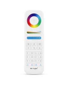 MiBoxer Mi.Light FUT089S 2.4G RF 6-Zone RGB+CCT Led Remote 3V