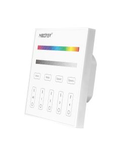 MiBoxer T3 4-Zone RGBW Touch Panel Remote 2.4G RF Controller 100-240Vac