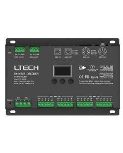 Ltech DMX512 3A 16ch CV Decoder LT-916-OLED DC12V-24V