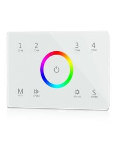 T13-IT SkydanceTouch Panel 4 Zone RGB DMX512 Master RF Remote