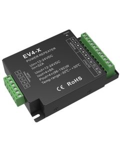 EV4-X Skydance CV DC 12-24V Power Repeater 4CH*8A