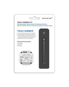 S1-B (WT) + R11 Skydance Tuya App WiFi RF Push AC Triac Led Dimmer Controller Set