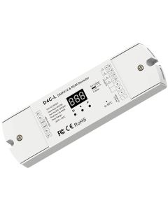 Skydance D4C-L 350-1200mA 4CH Constant Current DMX512 RDM Decoder