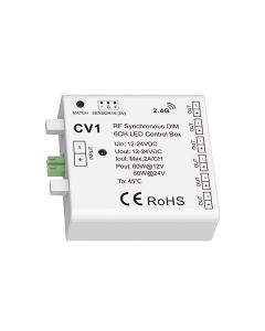 CV1 12-24V DC 6CH Skydance Controller RF Sensor Synchronous DIM Led Control Box