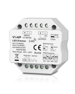 V1-H/P Skydance 1CH 4A 8A 12-48V DC CV Single Color Led Controller