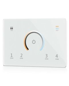 T12-IT Skydance Remote 4 Zone LED Controller Touch Panel Dual Color DMX512 Master RF