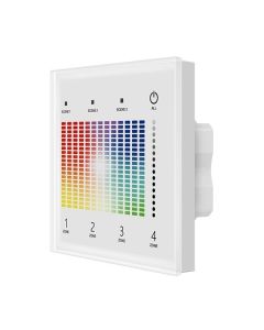 TD3-4S Skydance 4 Zones Wall Mounted Touch DALI Panel Led Controller
