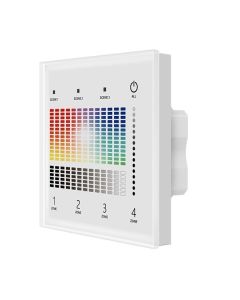 TD4-4S Skydance 4 zone RGBW Wall Mounted Touch DALI Panel Led Controller