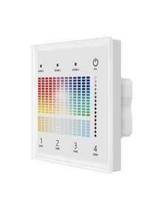 TD5-4S Skydance 4 zone RGB+CCT Wall Mounted Touch DALI Panel Led Controller