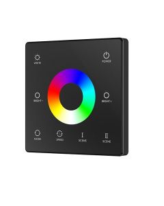 TW4 1 Zone RGB RGBW Wall Mounted Touch wheel Panel Remote Control SKYDANCE LED Controller