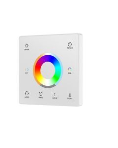 TW5 1 Zone RGB CCT Wall Mounted Touch wheel Panel Remote Control SKYDANCE LED Controller